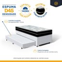 Ver imagem 5 de Cama Box com Colchão de Espuma D45 Pillow In Anjos Ortoconfort + Auxiliar Unique Solteiro 88cm