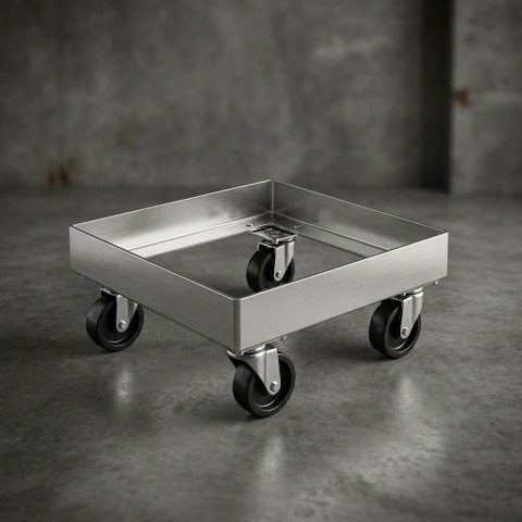 Base para Botijão de Gás Premium com Rodinhas - Cozix