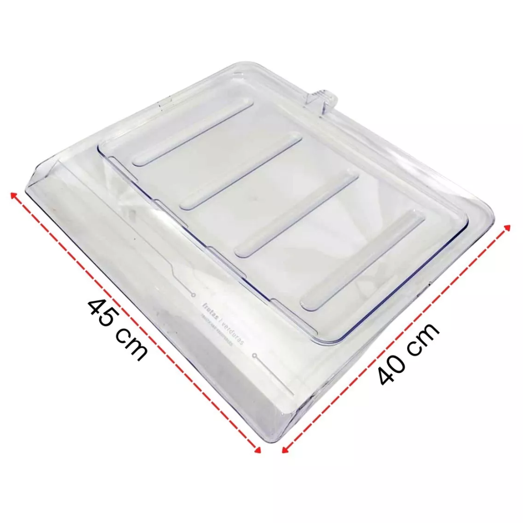 Tampa da Gaveta de Legumes para Geladeira Electrolux Dc35a Df35x - 2