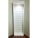 Ver imagem 5 de Kit 2 Gôndola Lojas Estante Expositor Vidro Led na Cor Branca