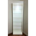 Ver imagem 6 de Kit 2 Gôndola Lojas Estante Expositor Vidro Led na Cor Branca