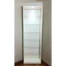 Kit 2 Gôndola Lojas Estante Expositor Vidro Led na Cor Branca - 6