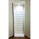 Ver imagem 5 de Kit 2 Gôndola Lojas Estante Expositor Vidro LED na Cor Branca