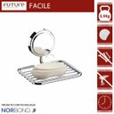 Ver imagem 3 de Porta Sabonete Saboneteira Fixação Adesivo sem Furo Future