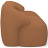 Sofá 4 Lugares Curvo Orgânico Living 280cm Barolo L06 Bouclê Terracota - 2