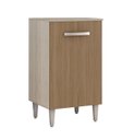 Ver imagem 4 de Balcão Multiuso Cozinha 1 Porta 40 cm Modulado MDF Montado