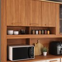 Ver imagem 5 de Combo de Móveis de Cozinha Itafriz 8 Portas 1 Gaveta MDP-MDF 150cm Off White Itatiaia