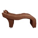 Ver imagem 4 de Maca Estofada para Clínica de Estética Facial com Capitonê Andressa Veludo Terracota Star Confort