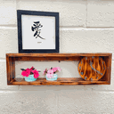 Ver imagem 2 de Relógio de Parede com Nicho em Madeira Sudeste Rústico