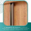 Ver imagem 6 de Guarda Roupa Casal 3 Portas de Correr com 3 Espelhos 6 Gavetas Fênix 100% MDF - Mais Móveis