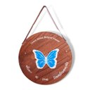 Ver imagem 1 de Quadro Decorativo Borboleta Rustica Cantinho do Churrasco