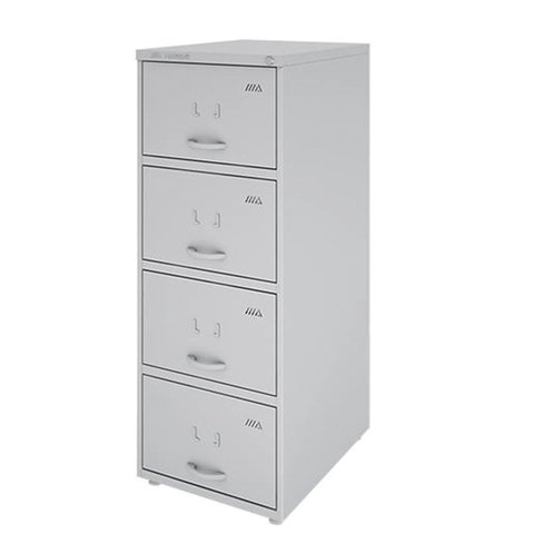 Arquivo de Aço 04 Gav. Simples – (60cm) – Chapa # 26 – 1,36×0,47×0,60m – Cz/cz – Amapa