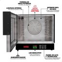 Ver imagem 4 de Forno Turbo Digital Elétrico Saro com 4 Esteiras 70l 220v Ftd22