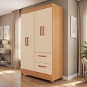 Ver imagem 1 de Guarda-Roupas Brilho 100% MDF 4 Portas 2 Gavetas