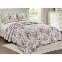 Ver imagem 1 de Colcha Patchwork - Solteiro - Dupla Face - C/ Porta Travesseiro - Alba - Camesa