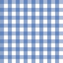 Ver imagem 1 de Papel de Parede Doce Estilo Xadrez Azul 82175