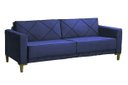 Ver imagem 2 de Sofá 2 Lugares Tucson Veludo Azul Lux:Azul Lux