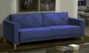 Ver imagem 1 de Sofá 2 Lugares Tucson Veludo Azul Lux:Azul Lux