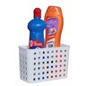 Cesto Organizador com Ventosa Multiuso, Paramount, Branco, Tamanho: 18x9x12 Cm - 1