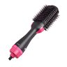 Escova Secadora 3 em 1 de Alta Potência Alisadora e Modeladora com Design Anti-frizz - Cor Rosa - 1