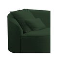 Ver imagem 5 de Divã Recamier Curvo Sala de Estar Inglaterra Lado Direito 150cm Linho Verde - Incasa Decor
