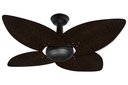 Ver imagem 1 de Ventilador de Teto Office Jet Aspen Venti-delta Preto Rattan Marrom 220v