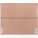 Ver imagem 7 de Cabeceira Cama Box Queen com Tachas 160 Cm Vicenza L02 Linho Rosê - Lyam Decor