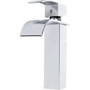 Ver imagem 1 de Torneira Monocomando para Banheiro Cascata Cromada de Bica Alta - Bar-002 - Stillus Home Torneira Mo