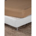 Ver imagem 2 de Saia Box Fit Cama Queen Capa com Elástico Malha Helanca Se Ajusta Ao Box 1 Pç:branco