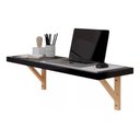 Ver imagem 2 de Escrivaninha Notável Móveis Mesa Office Computador Trabalho Technox Marron