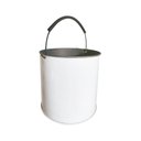 Ver imagem 2 de Kit Balde Metalico com 6 Peças Multiuso com Alça 12 Litros Branco