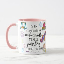 Caneca Presente Dia Dos Professores Professora Infantil Pré - 1