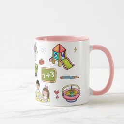 Caneca Presente Dia Dos Professores Professora Infantil Pré - 5