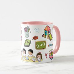 Caneca Presente Dia Dos Professores Professora Infantil Pré - 2