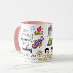 Caneca Presente Dia Dos Professores Professora Infantil Pré - 4