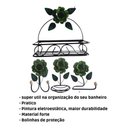 Ver imagem 2 de Kit 4 Peças Organizadores para Banheiro:verde