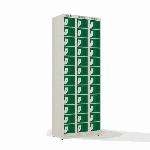 Armário de Aço Linha Bívia 36 Portas - Nk 181652