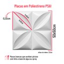 Ver imagem 7 de Placa Forma Molde Gesso Revestimento Plastico Decoração Flexivel Textura Relevo Abs 1,5mm 3d Pvc