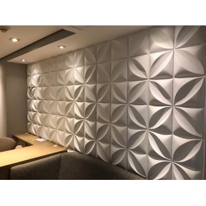 Placa Forma Molde Gesso Revestimento Plastico Decoração Flexivel Textura Relevo Abs 1,5mm 3d Pvc