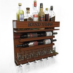 Adega de Parede e Barzinho Whisky Cachaça Boteco Terapia Im - 1