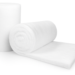 Kit 2 Mantas Bipartida Lã de Pet Branco 12500 X 600 X 50 Mm - 7kg/m³ - 2