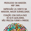 Ver imagem 2 de Mandala em Madeira, Impressão Uv - Árvore da Vida Colorida