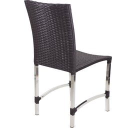Cadeira em Alumínio Cannes para Mesa de Jantar Cozinha Área Trama Original - 2