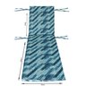 Colchonete Acquablock Espreguiçadeira Piscina 190x62 Palheta Azul - 5