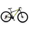 Bicicleta Aro 29 Gott 24 Marchas Câmbio Traseiro Shimano - Preto/amarelo - 21 - 2