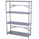 Ver imagem 1 de Estante Inox 110x40cm Benfati Tb 20x30 4 Planos Lisos Benfati