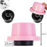 Comedouro Alto Elevado Rosa para Cães e Gatos Anti Formiga Decore Fácil Shop - 4