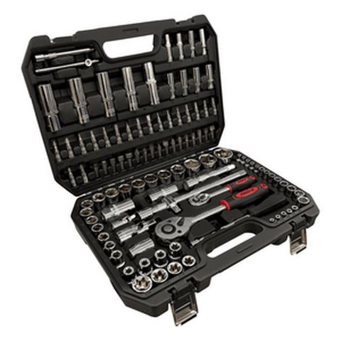 Jogo Soquete 1/2" e 1/4" 109PCS ZT001801 Zenite