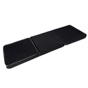 Ver imagem 6 de Colchão Dobrável Solteiro Preto 10cm de Altura – Perfeito para Uso Temporário ou Visitas.