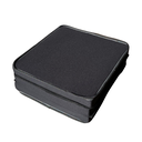 Ver imagem 5 de Colchão Dobrável Solteiro Preto 10cm de Altura – Perfeito para Uso Temporário ou Visitas.